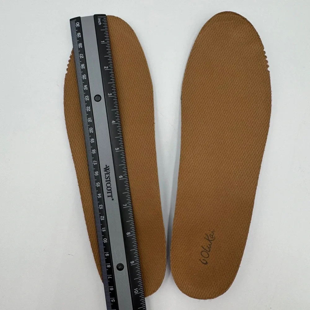 OluKai Pehuea Slip On Mesh Shoes Travel Casual Women 9 Olive Green Comfort Beach